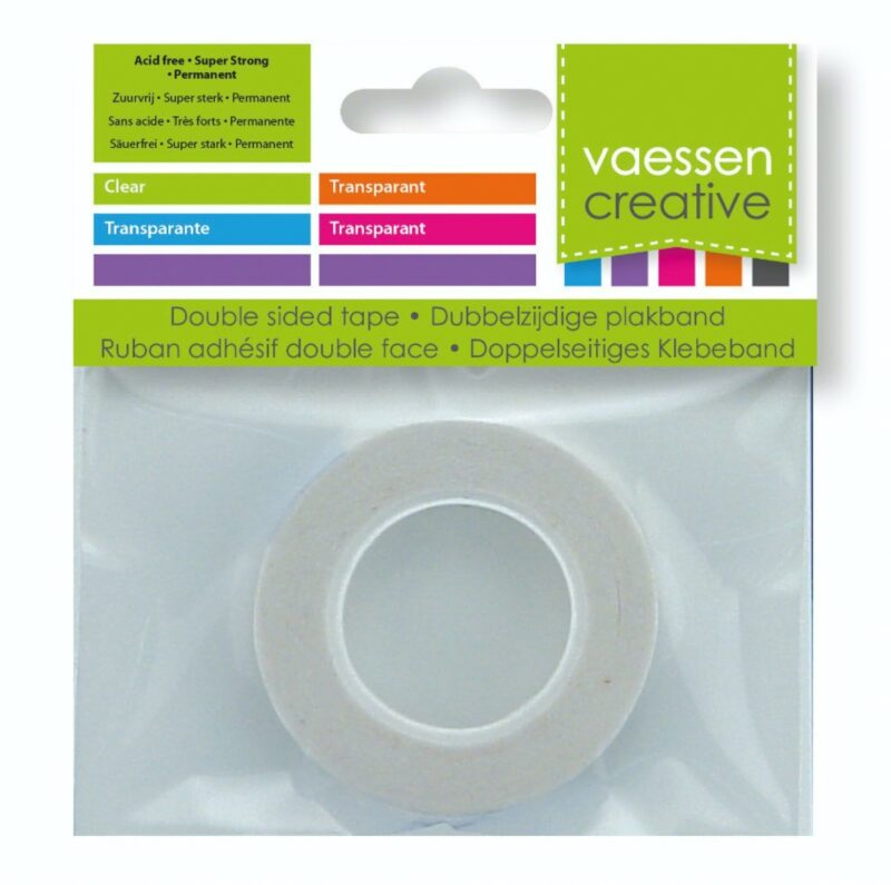 Doppelseitiges (Vaessen) Klebeband 6mm x 15m | Unsere kleine Bastelstube - DIY Bastelideen für Feste & Anlässe