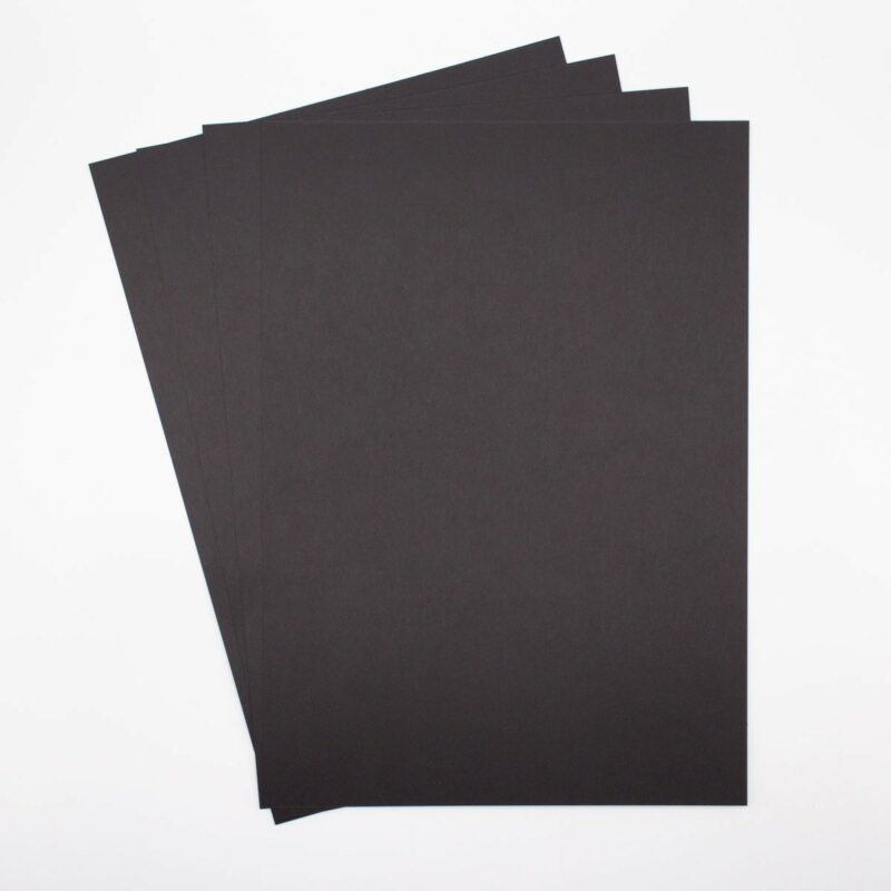 Papier Schwarz A4 270g DIY Karten und Verpackungen