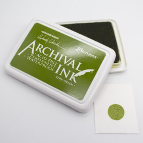 Stempelkissen von Ranger Archival ink Fern Green