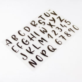 Stempel Alphabet - Buchtaben